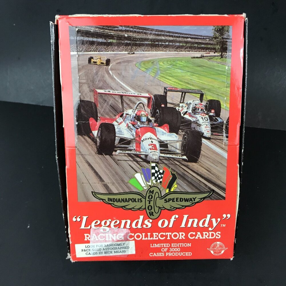 Legends of Indy, Vintage Cards, still sealed, "New" old stock